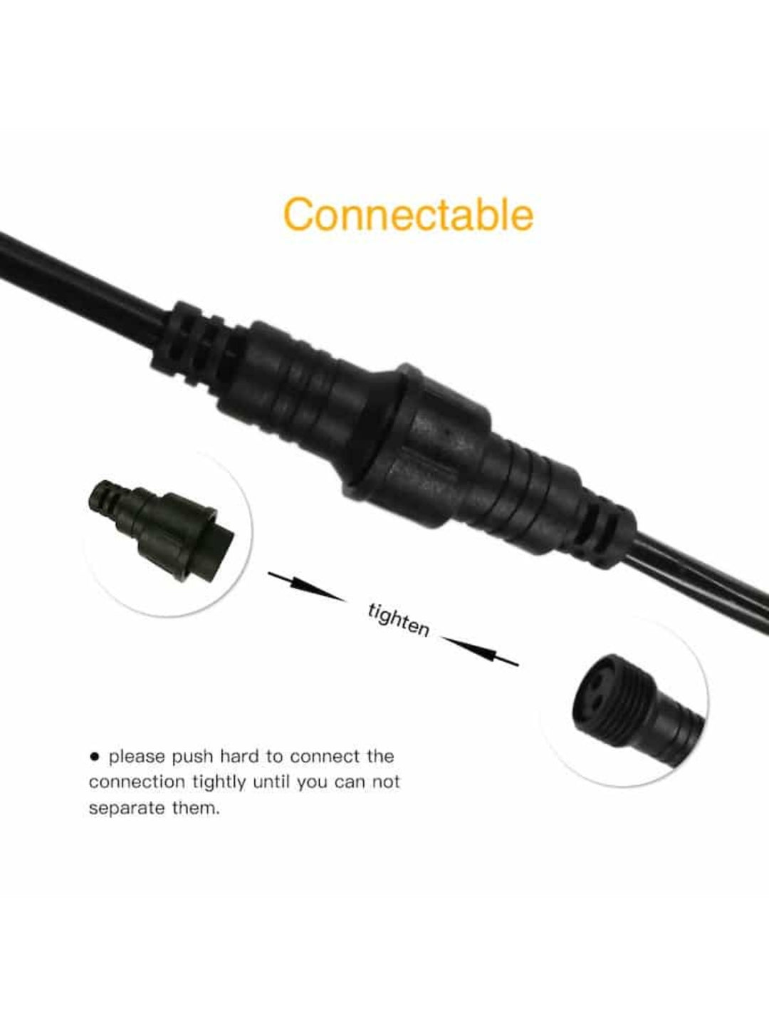 Outdoor Fairy Lights - Black