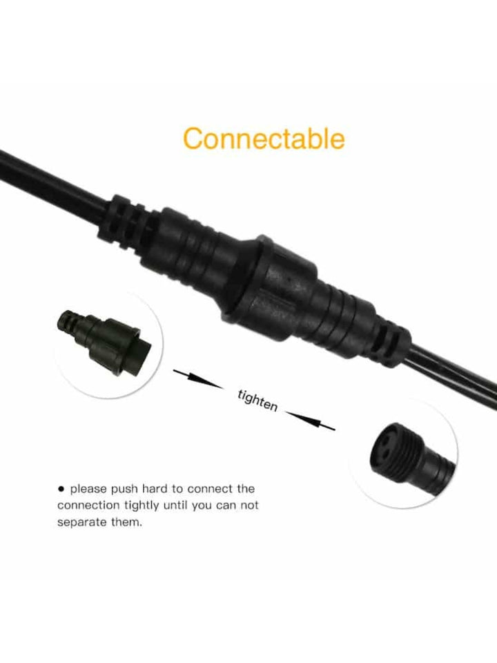 Outdoor Fairy Lights - Black