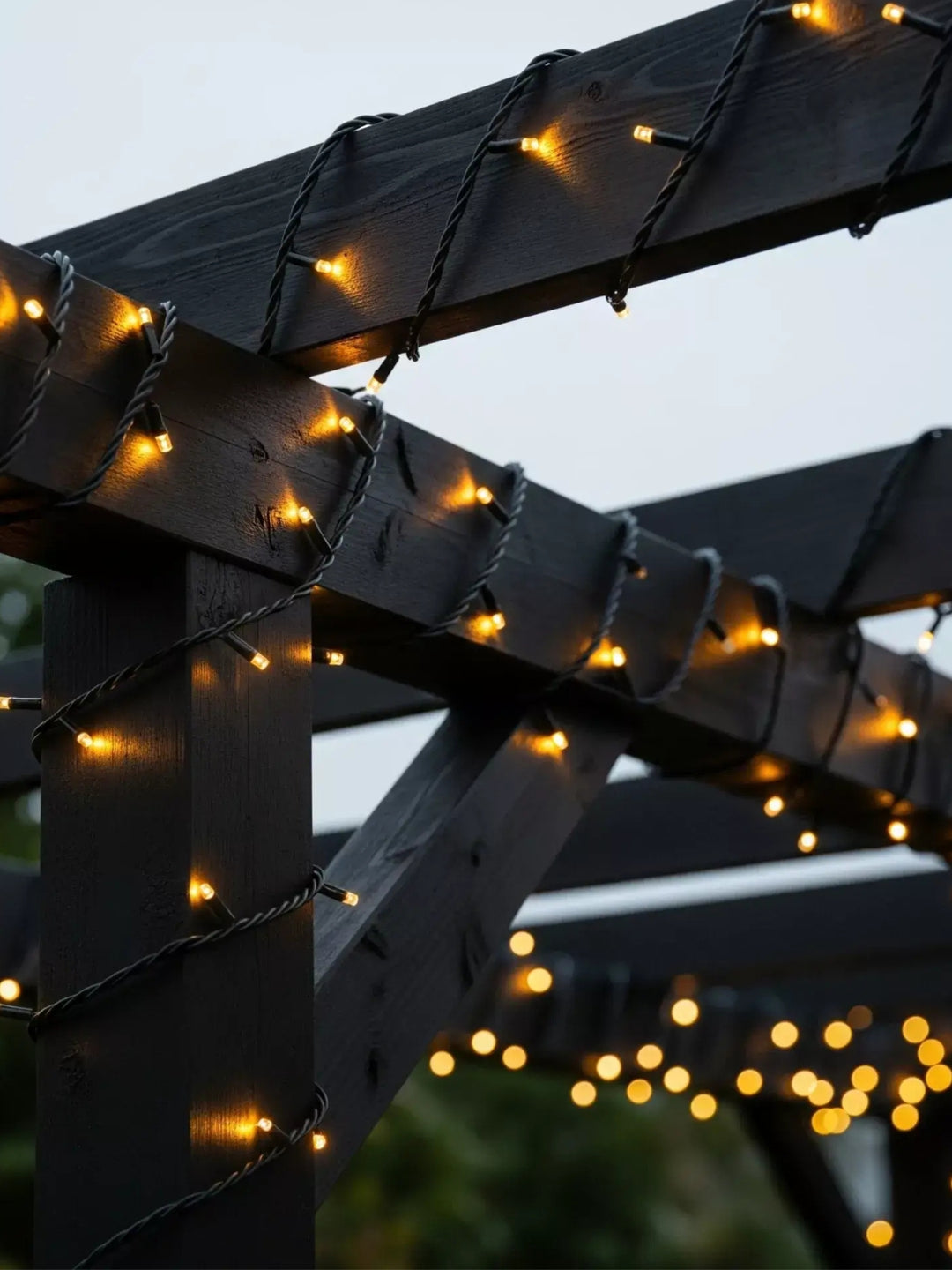 Outdoor Fairy Lights - Black